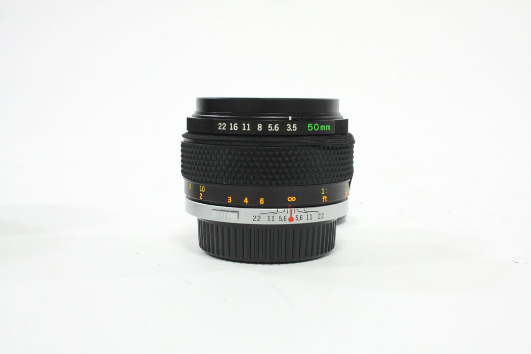Olympus MC 50mm f/3.5 Macro Lens for OM Mount