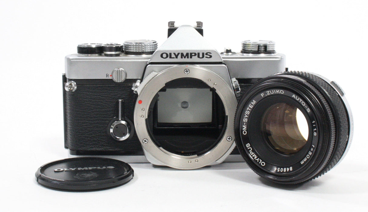 Olympus OM-1 35mm SLR Camera with 50mm f/1.8 Lens