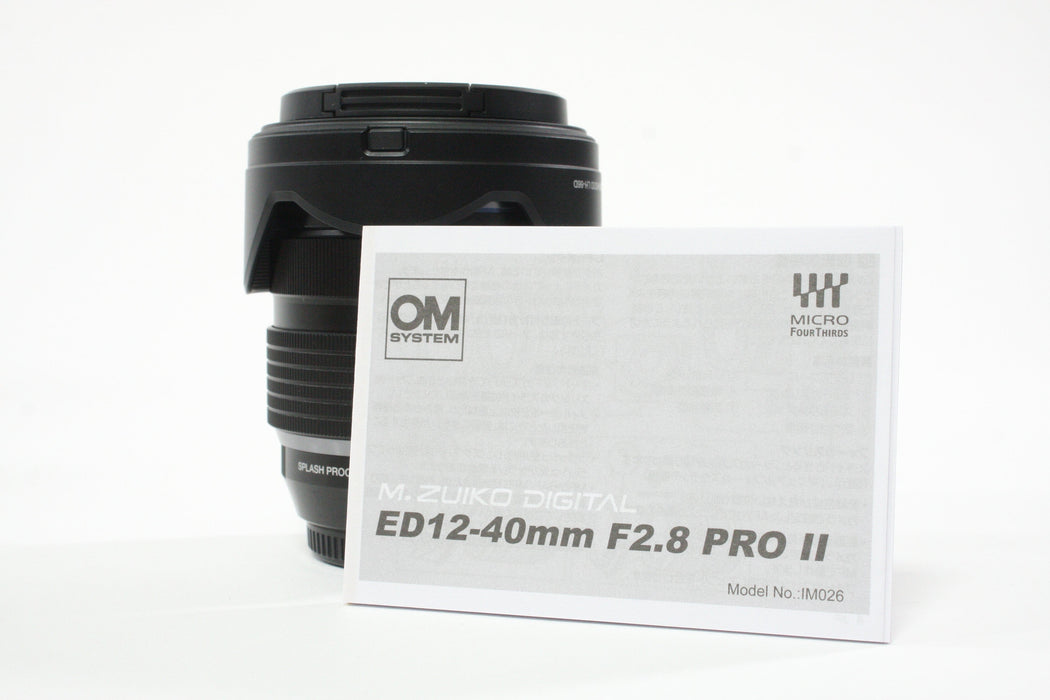 Olympus OM-1 II with Olympus 12-40mm f/2.8 Micro M. Zuiko II Pro 4/3 Mount Lens