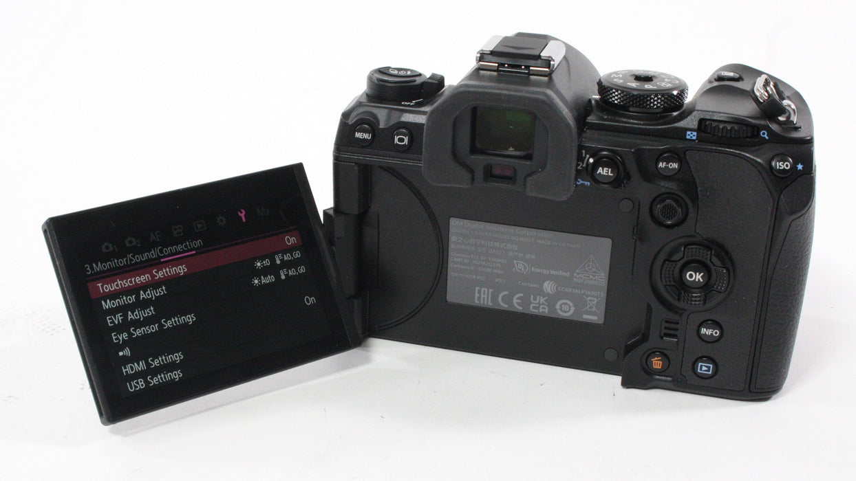 Olympus OM-1 Mirrorless Digital Camera with Shutter Count 704