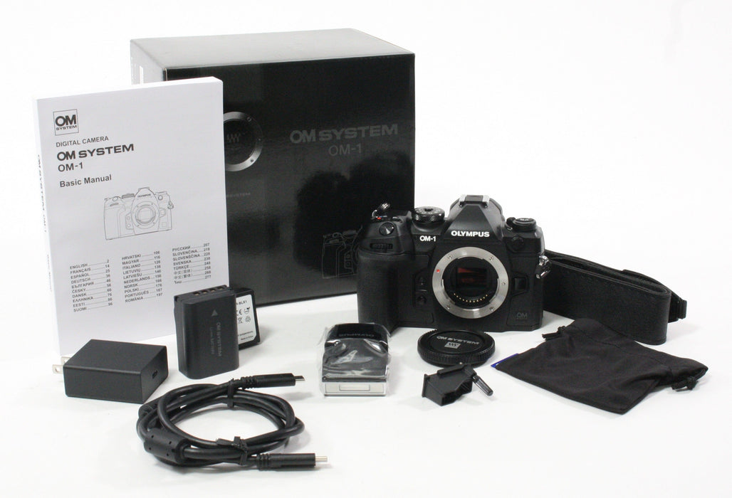 Olympus OM-1 Mirrorless Digital Camera with Shutter Count 704