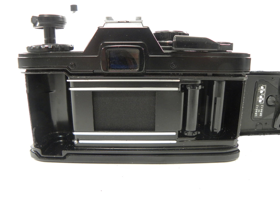 Olympus OM-10 35mm SLR (Black) w/F. Zuiko Auto-S 50mm f1.8