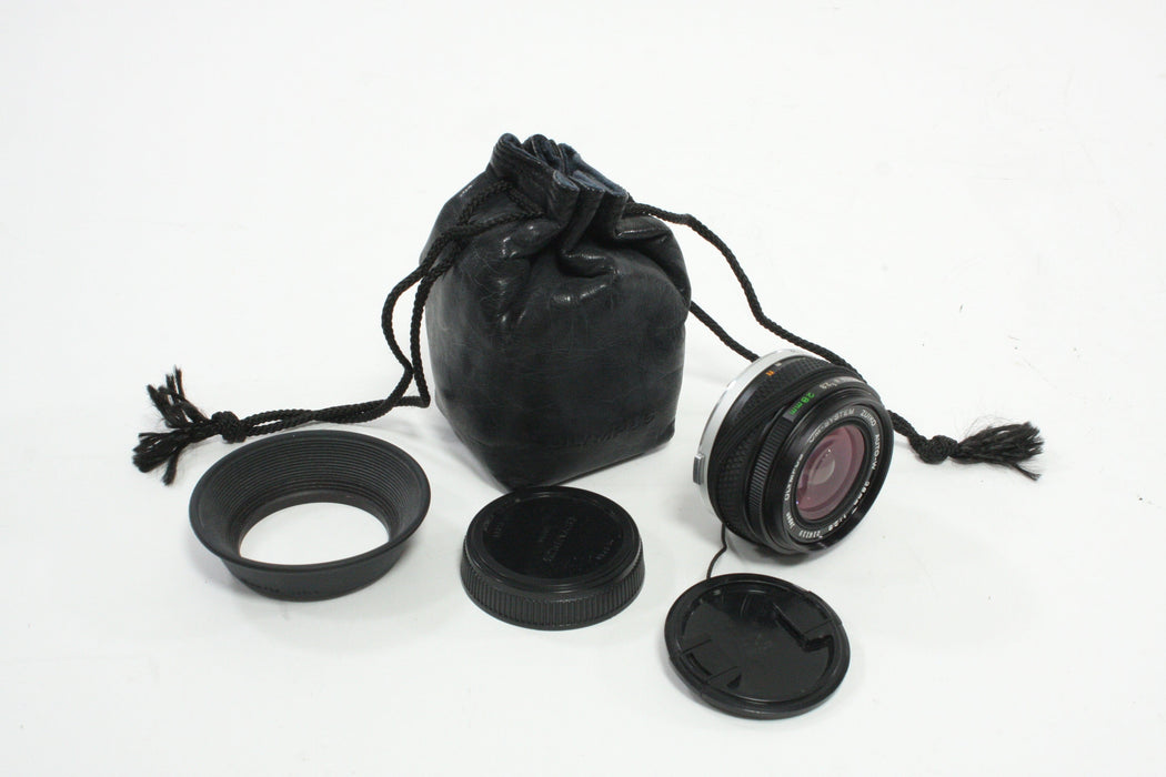 Olympus OM 28mm f/2.8 Lens for Olympus OM Mount