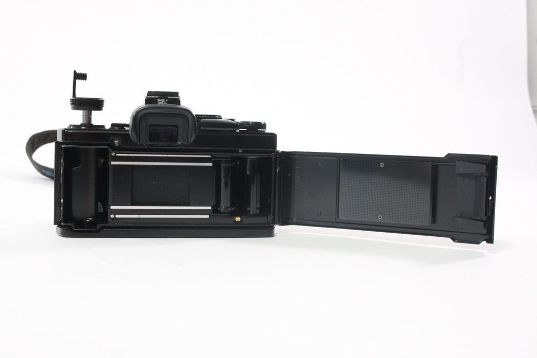 Olympus OM-2N 35mm Black "Mitani" Signature Edition with 50mm f/1.8 Lens and Winder 2