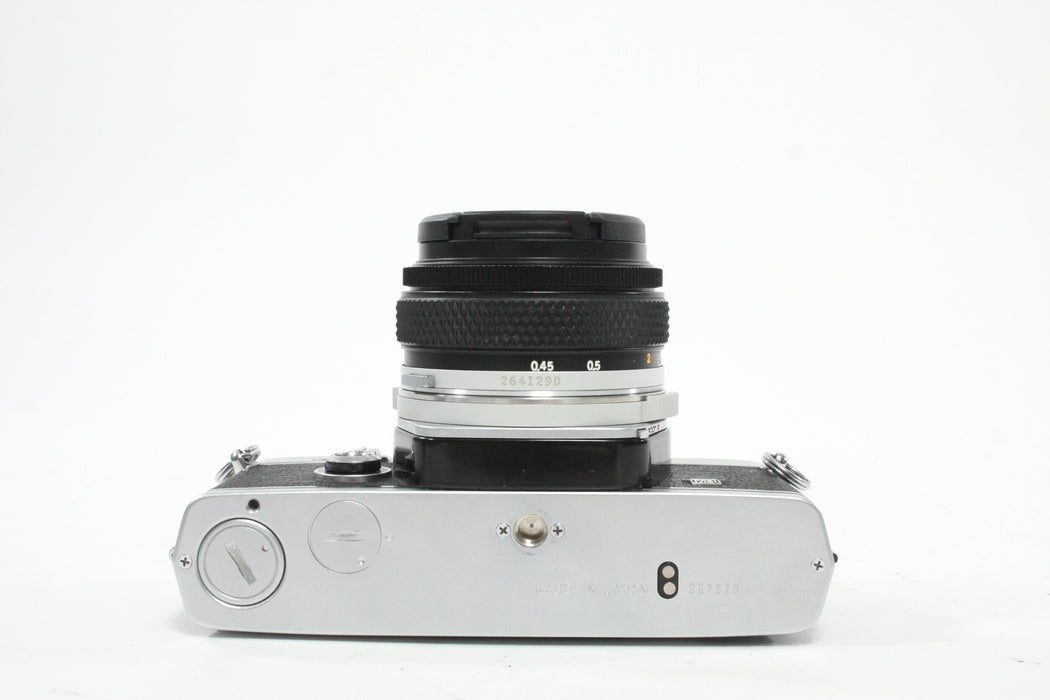 Olympus OM-2N 35mm SLR Camera with 50mm f/1.8 Lens