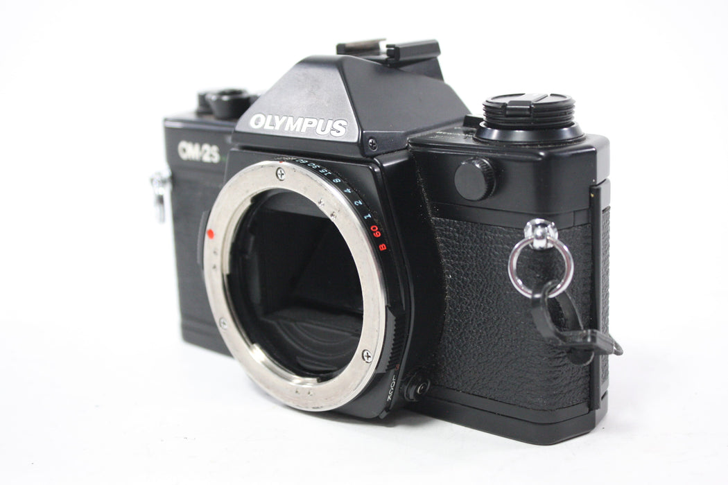 Olympus OM-2S 35mm SLR Camera with Olympus 50mm f/1.4 Zuiko Auto-S Lens
