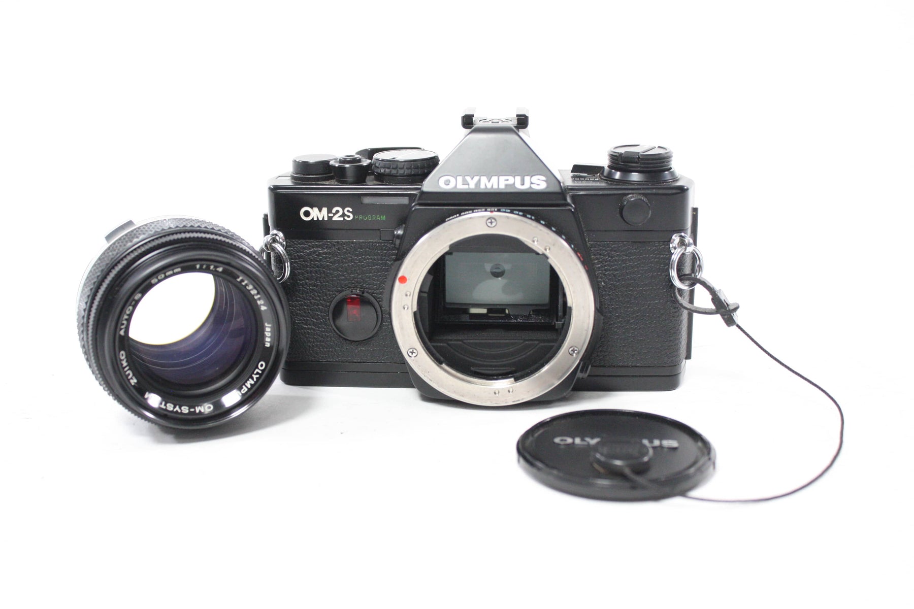 Olympus OM-2S 35mm SLR Camera with Olympus 50mm f/1.4 Zuiko Auto-S Lens