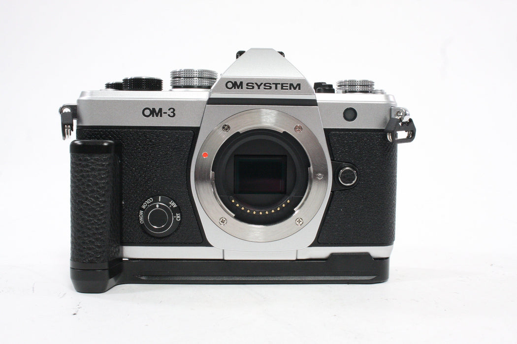 Olympus OM-3 Mirrorless Digital Camera with a Shutter Count of 3,059