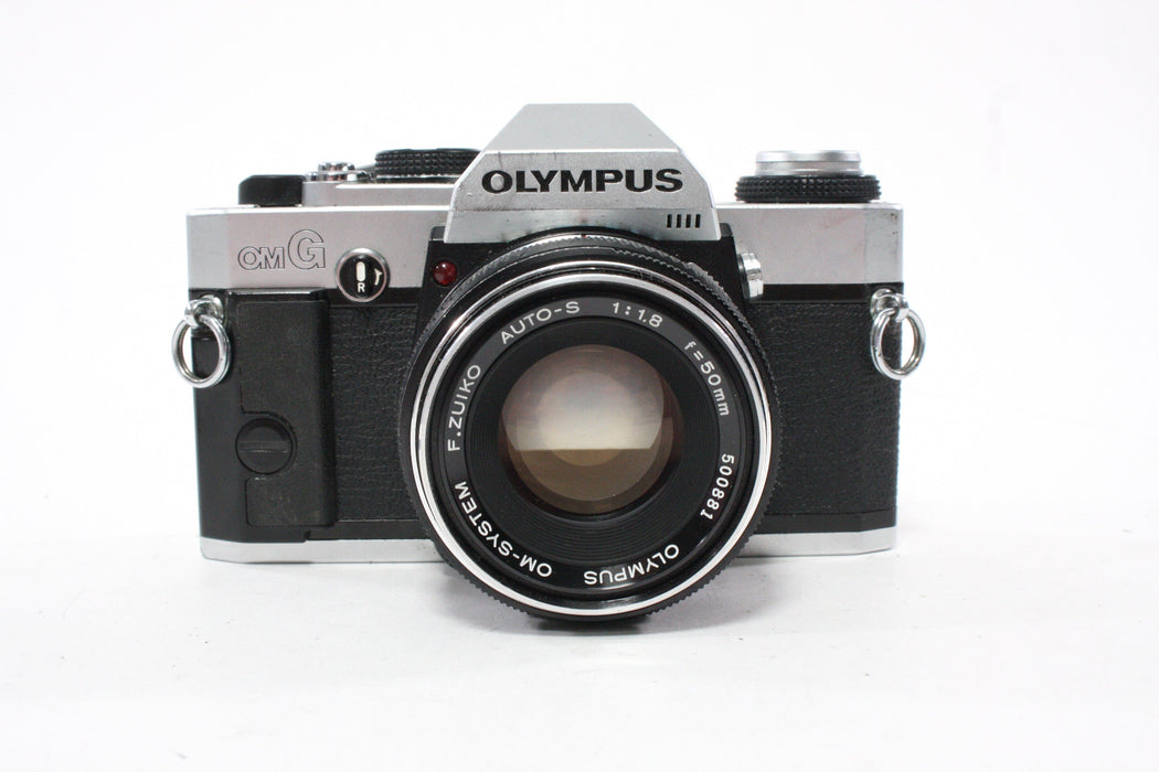 Olympus OM-G 35mm SLR Camera with 50mm f/1.8 Lens