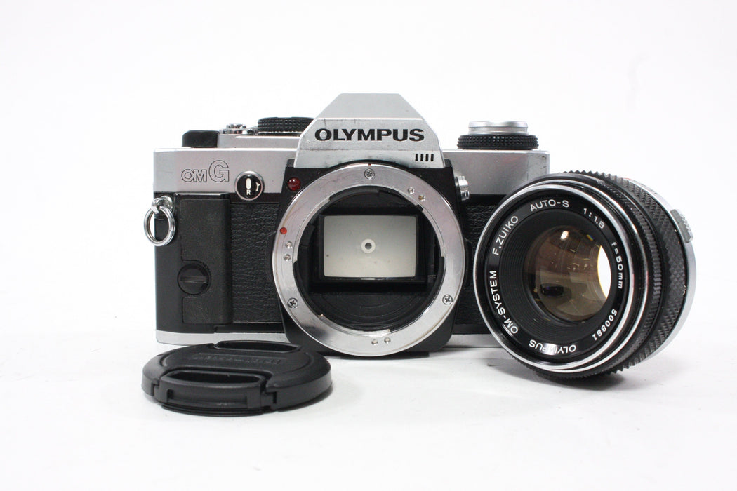 Olympus OM-G 35mm SLR Camera with 50mm f/1.8 Lens