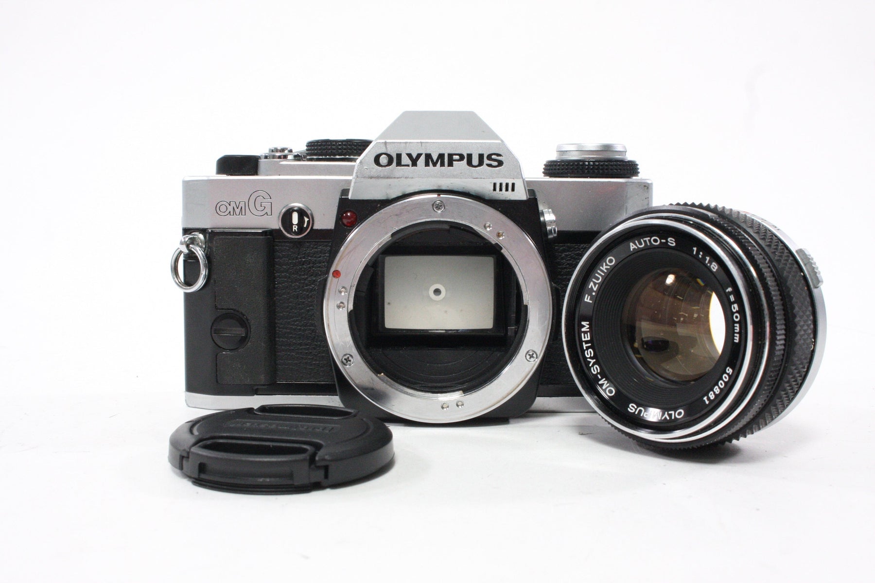 Olympus OM-G 35mm SLR Camera with 50mm f/1.8 Lens