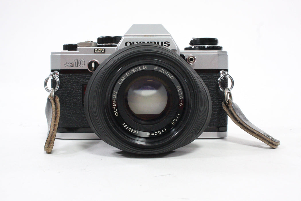 Olympus OM10 35mm SLR Camera with 50mm f/1.8 Lens