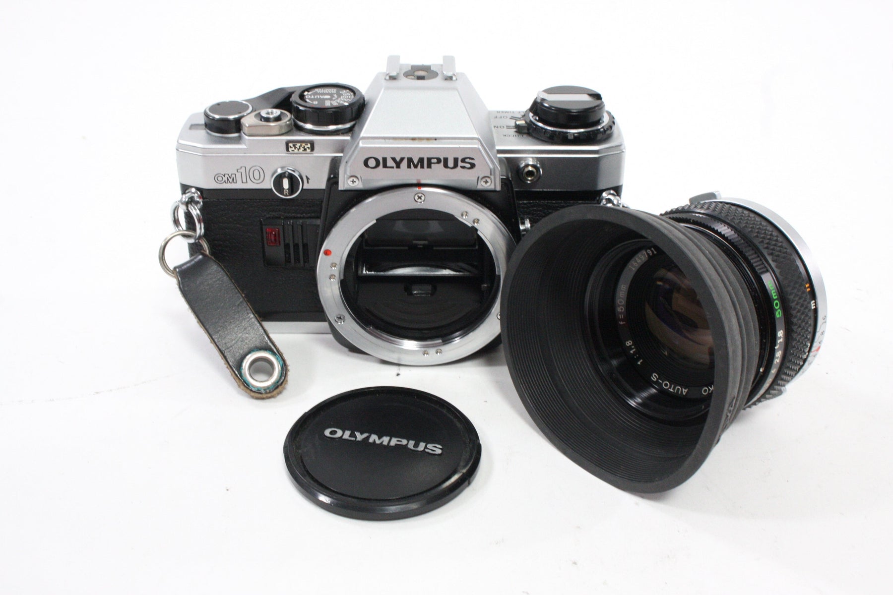 Olympus OM10 35mm SLR Camera with 50mm f/1.8 Lens