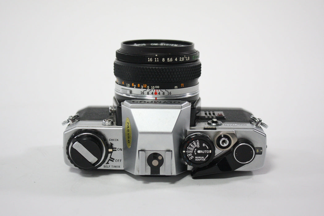 Olympus OM10  with 50mm f/1.8 Zuiko Auto 200 MC Auto S OM Mount