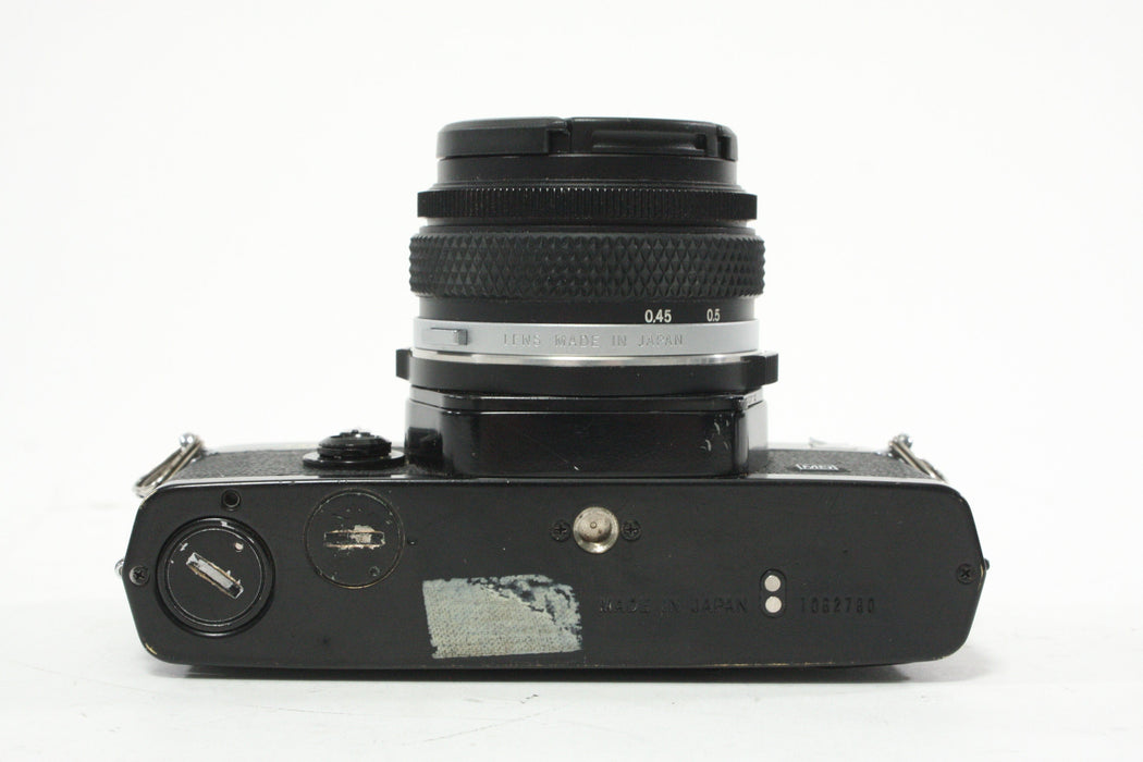 Olympus OM2n 35mm SLR Camera with 50mm f/1.8 Lens