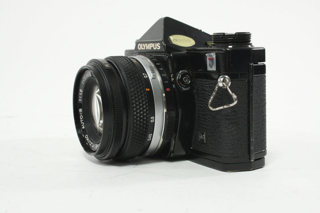 Olympus OM2n 35mm SLR Camera with 50mm f/1.8 Lens