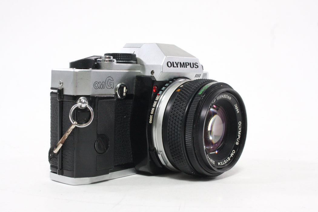 Olympus OMG 35mm SLR Camera with 50mm f/1.8 Lens