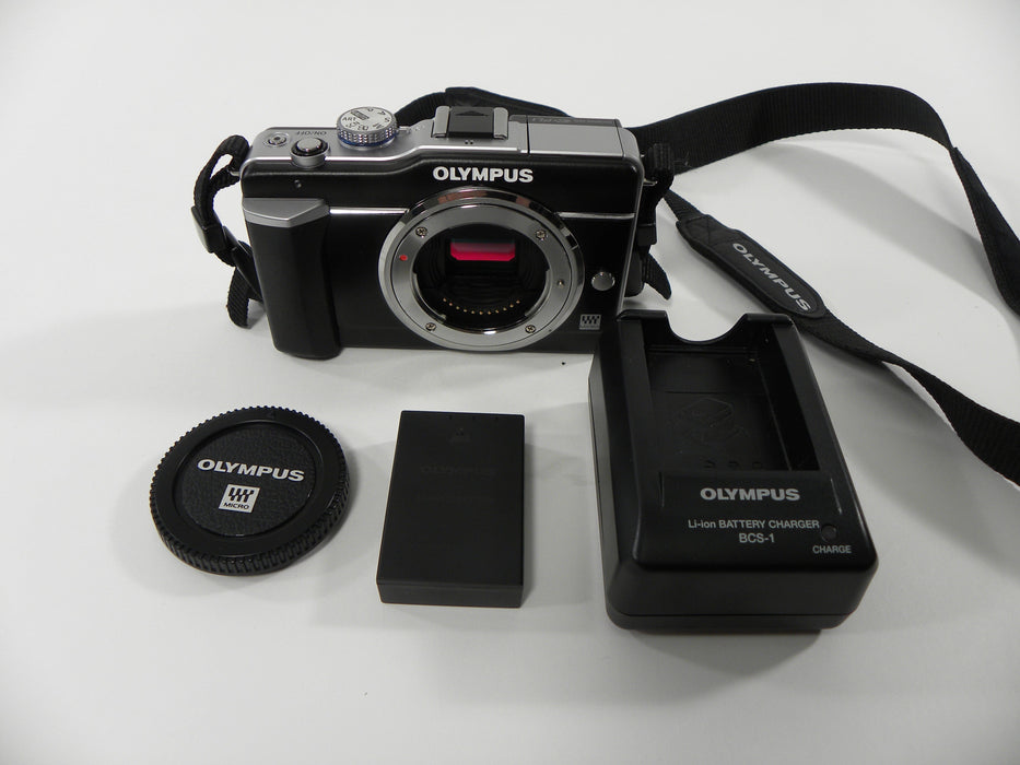 Olympus Pen E-PL1 Micro 4/3 12.3mp Digital Mirrorless Body Only Shutter Ct. 306