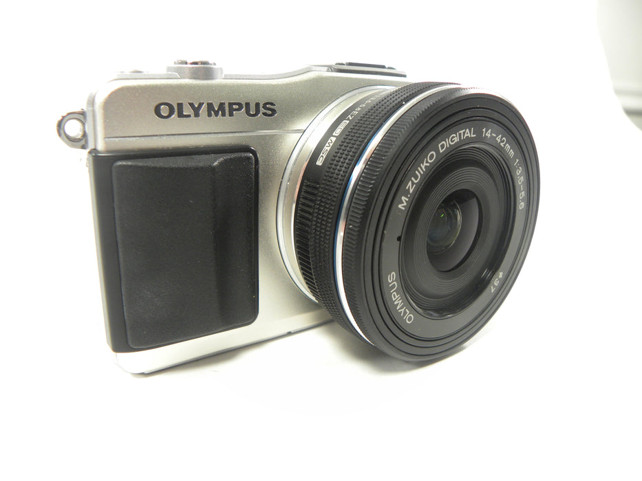 Olympus Pen Mini E-PM2 16.5mp Digital Mirrorless w/M. Zuiko 14-42mm S/C 2,357