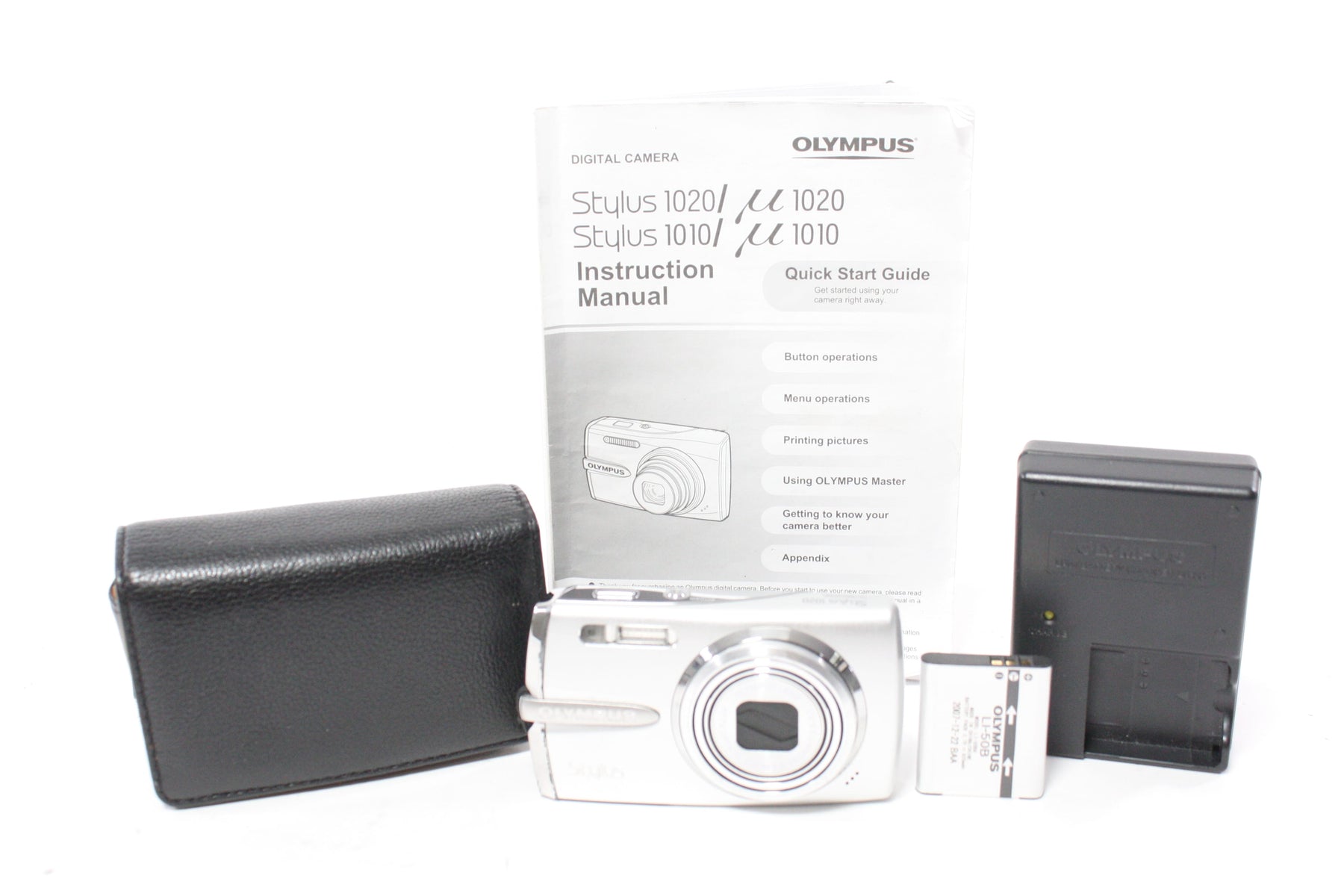 Olympus Stylus 1020 Digital Point and Shoot Camera 7x Zoom 10.1mp