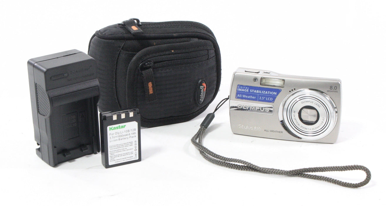 Olympus Stylus 810 All-Weather Digital Camera 3x Zoom 8.0mp