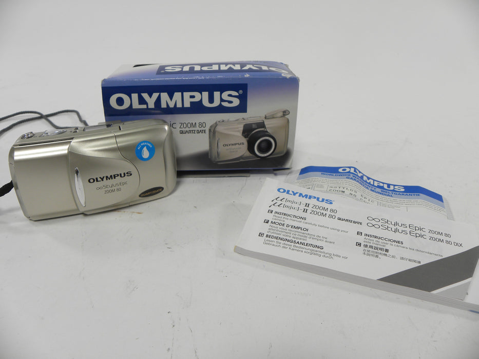 Olympus Stylus Epic Zoom 80 35mm Camera