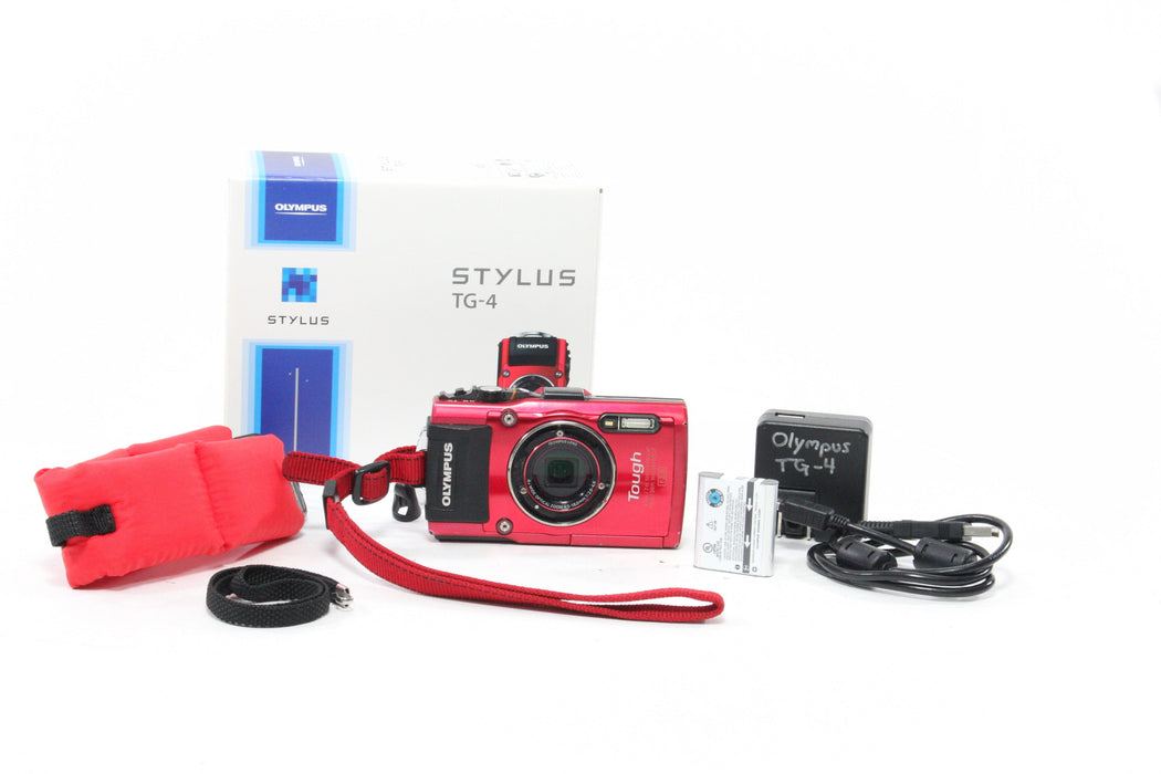Olympus Tough Stylus TG4 Digital Point-and-Shoot 4x Zoom