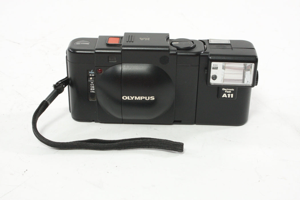 Olympus XA 35mm Camera with A11 Electronic Flash