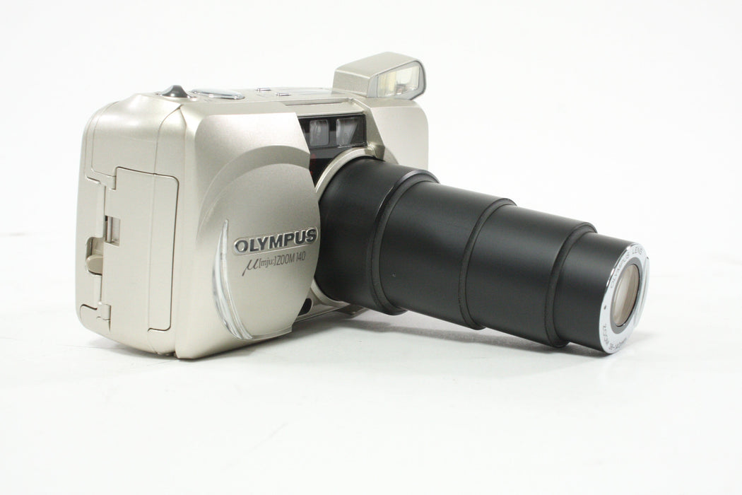 Olympus Zoom 140 MJU 35mm Point-and-Shoot Camera