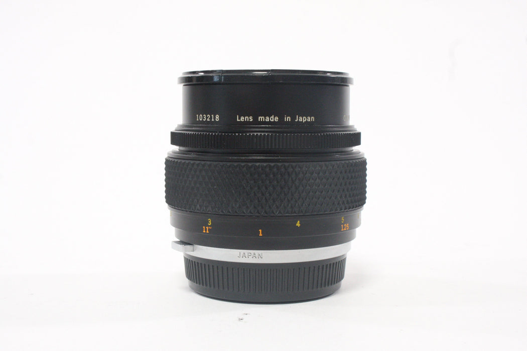 Olympus Zuiko 50mm f/2 Macro Lens for OM Mount