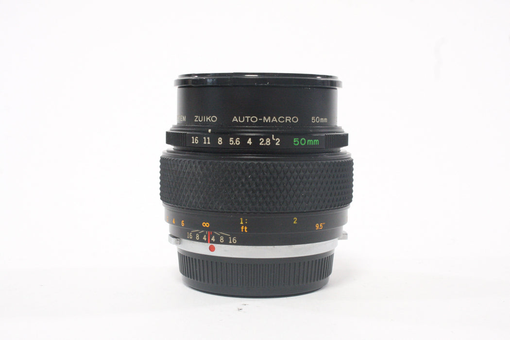 Olympus Zuiko 50mm f/2 Macro Lens for OM Mount