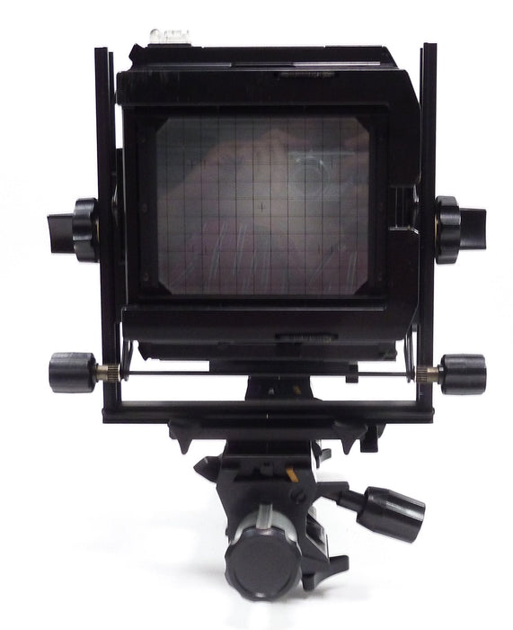 Omega View 45C with Toyo Bellows Lens Shade and Polaroid Back