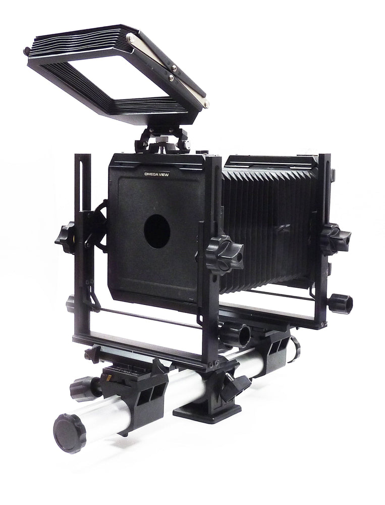 Omega View 45C with Toyo Bellows Lens Shade and Polaroid Back