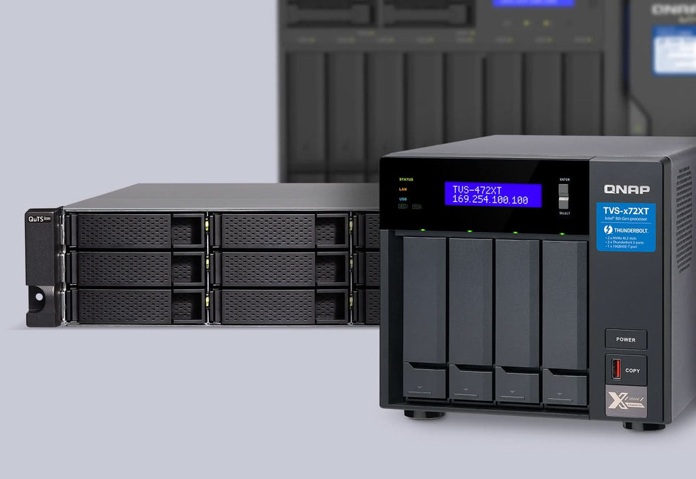 QNAP TVS-672X-I5-8G-US QNAP TVS-672X-I5-8G SAN/NAS Storage System - 1 x Intel Core i5 i5-8400T
