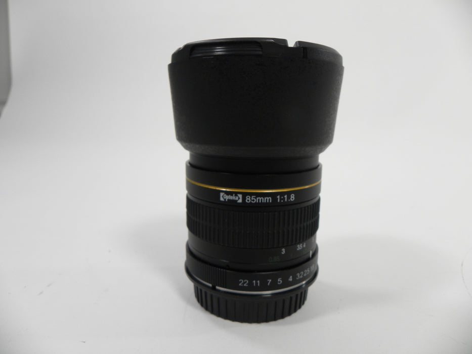 Opteka 85mm f1.8  Canon EF Mount