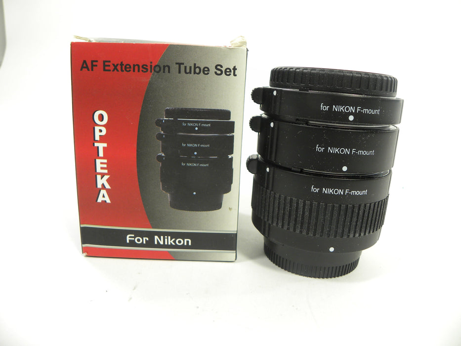 Opteka AF Extension Tube set for Nikon F