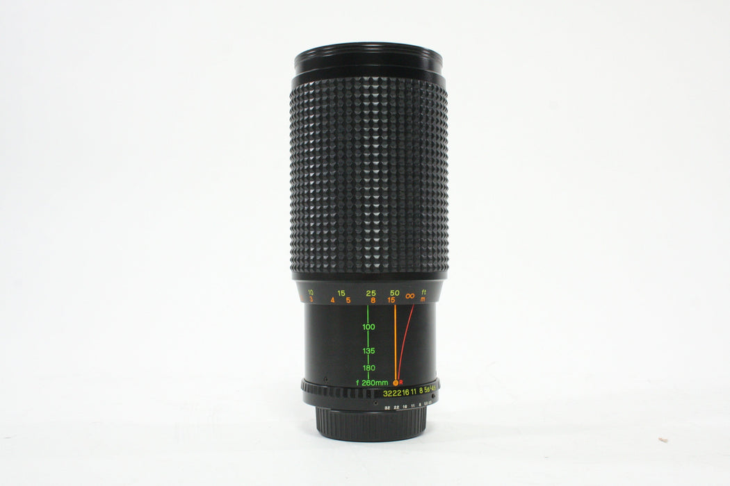 Osawa 75-260mm f/4.5 Nikon Ai Lens for Nikon F Mount