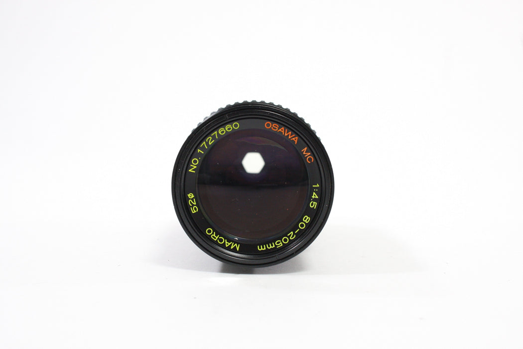 Osawa 80-208mm f/4.5 Macro Lens for PK Mount