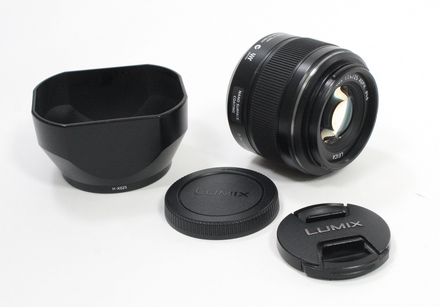 Panasonic 25mm f/1.4 for Micro 4/3 Mount Leica DG Summilux Lumix