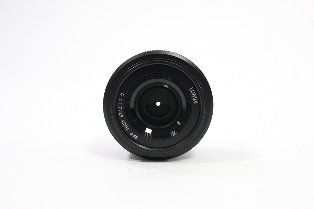Panasonic 25mm f/1.7G H-H025 Lens for Micro 4/3 Mount
