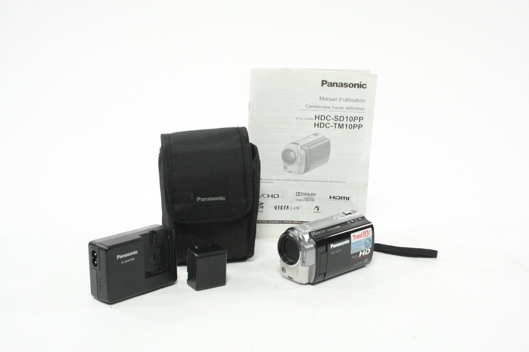 Panasonic Camcorder HDC-SD10 PP 16x Zoom