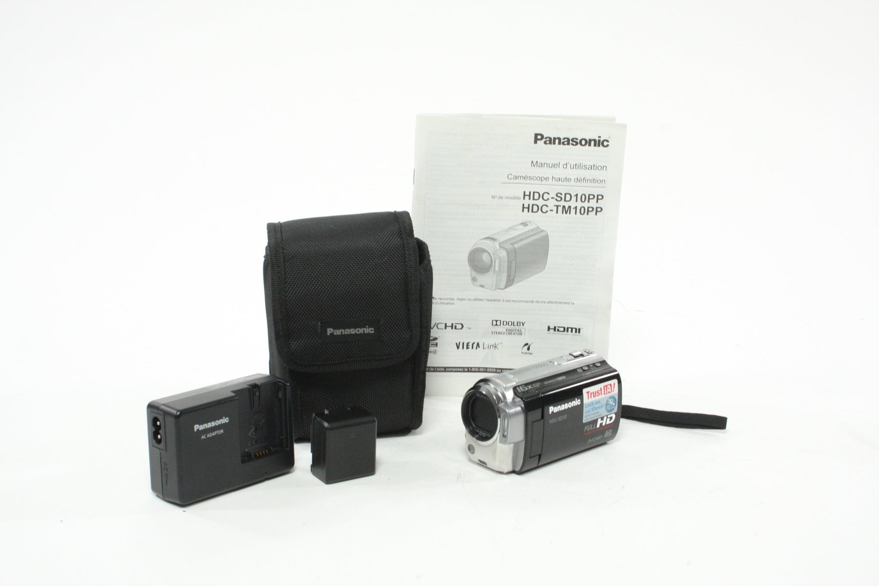 Panasonic Camcorder HDC-SD10 PP 16x Zoom
