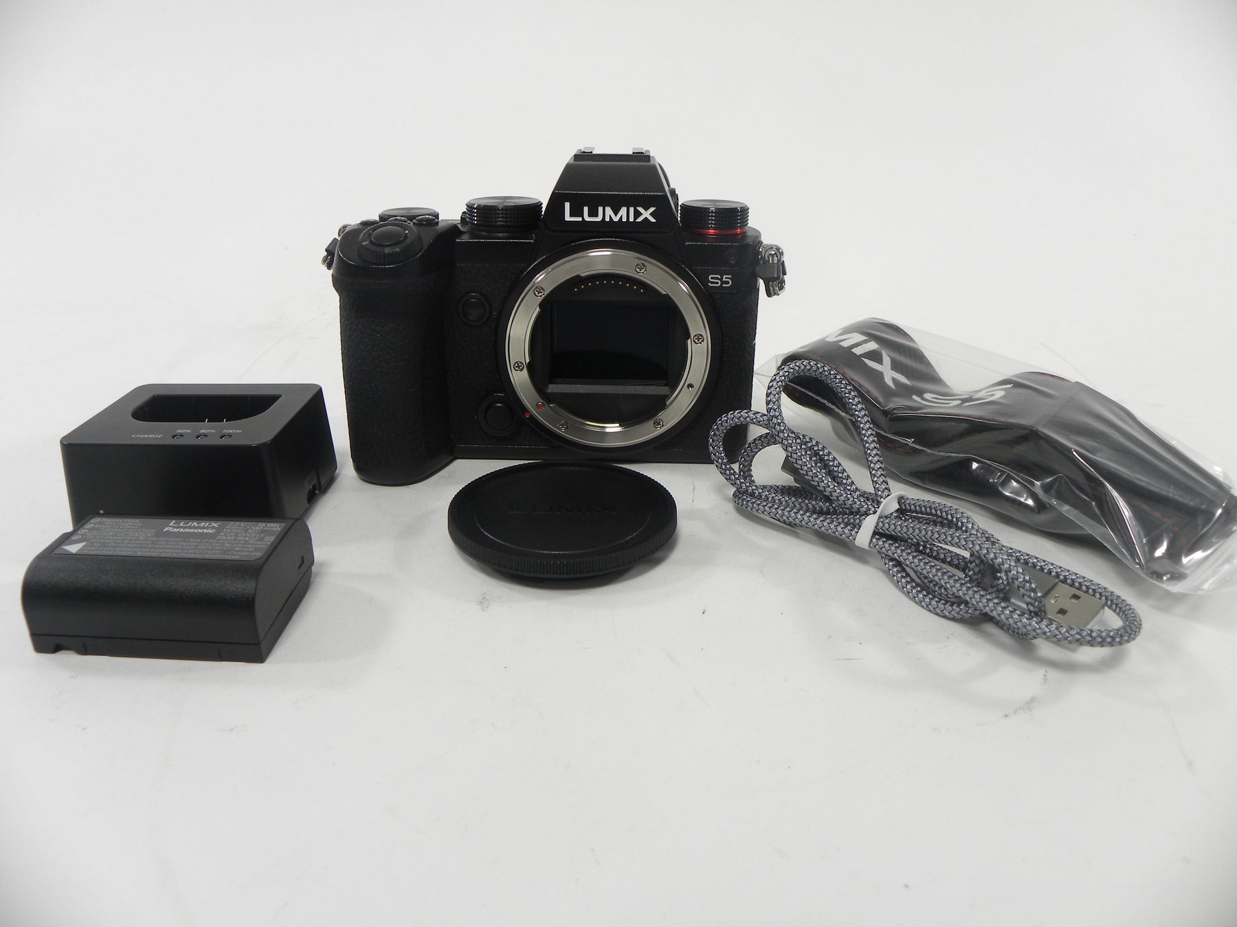 Panasonic DC-S5 24.2mp Digital Mirrorless Camera Body Only S/C 1,307
