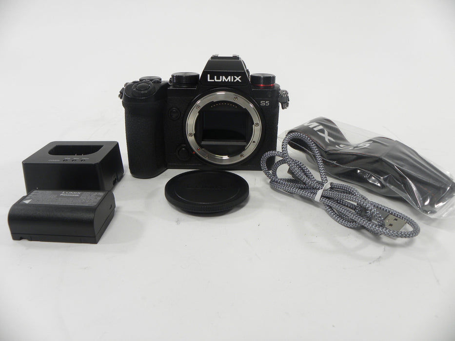 Panasonic DC-S5 24.2mp Digital Mirrorless Camera Body Only S/C 1,307