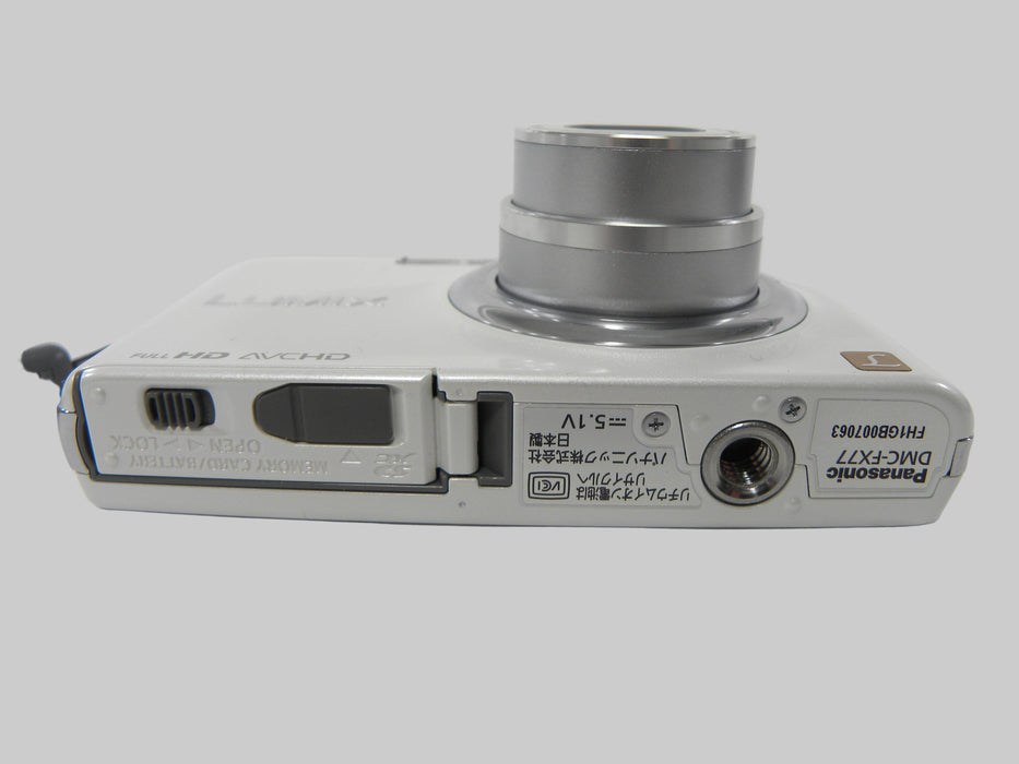 Panasonic DMC-FX77 12.1mp Digital Camera (White)