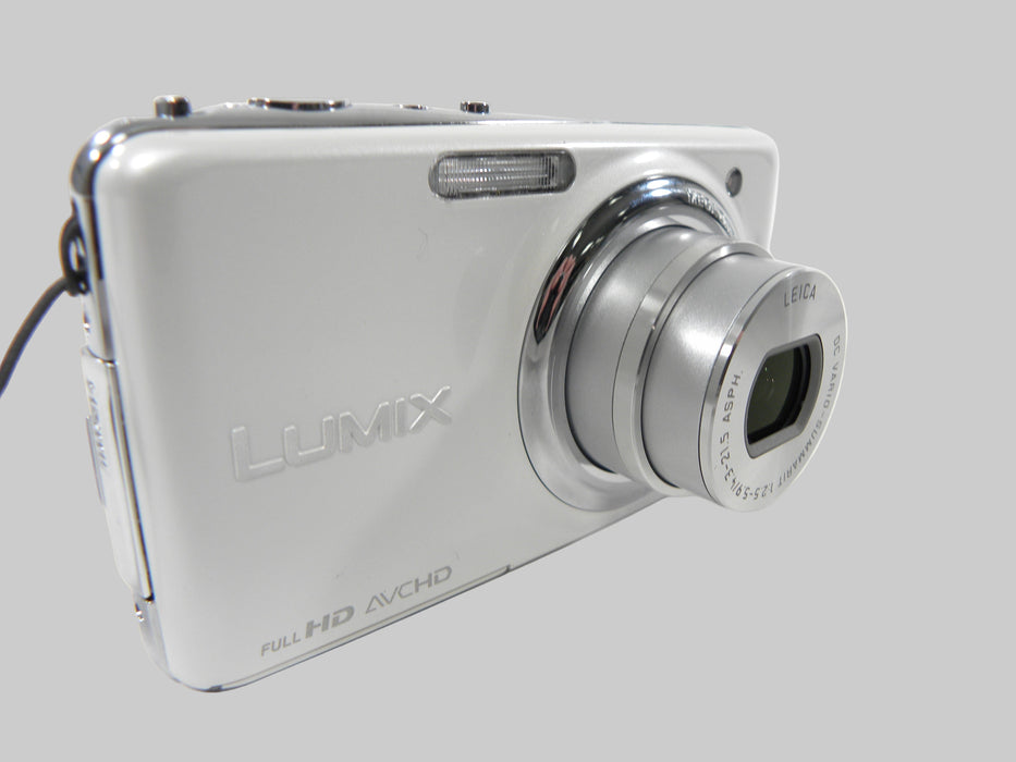 Panasonic DMC-FX77 12.1mp Digital Camera (White)