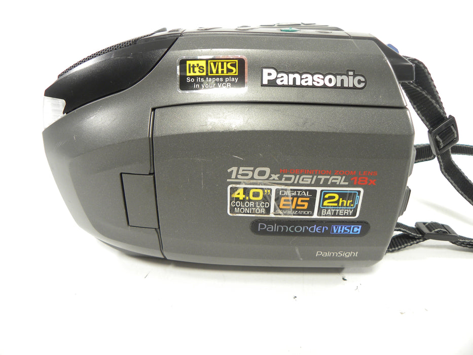 Panasonic DV-L6500 Palm Sight VHS-C Camcorder