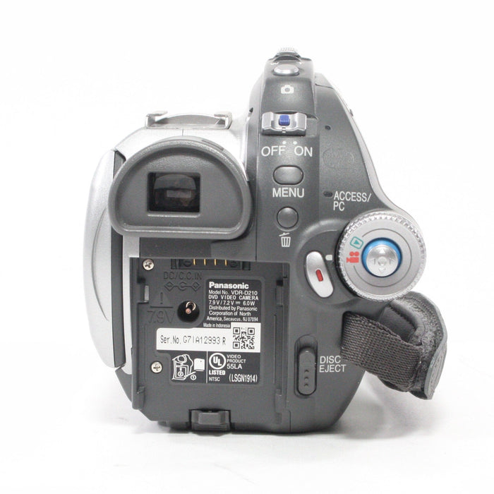 Panasonic DVD Camcorder VDR-D210