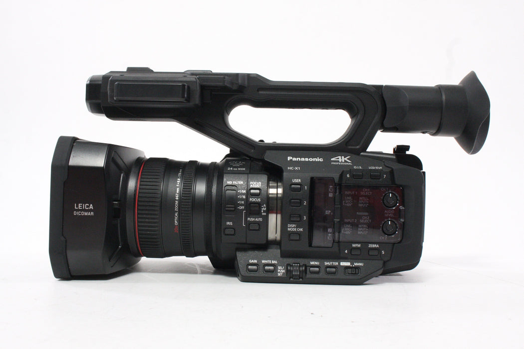 Panasonic HC-X1 Camcorder with Operation Time of 29 hrs