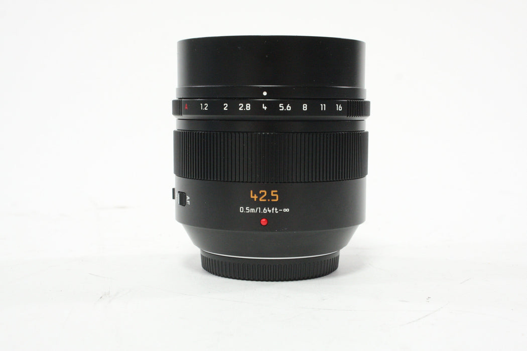 Panasonic Leica 42.5mm f/1.2 DG NOCTICRON Lens for Micro 4/3 Mount